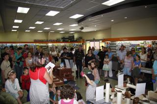 Look how many humans and dogs came to Animates in Silverdale